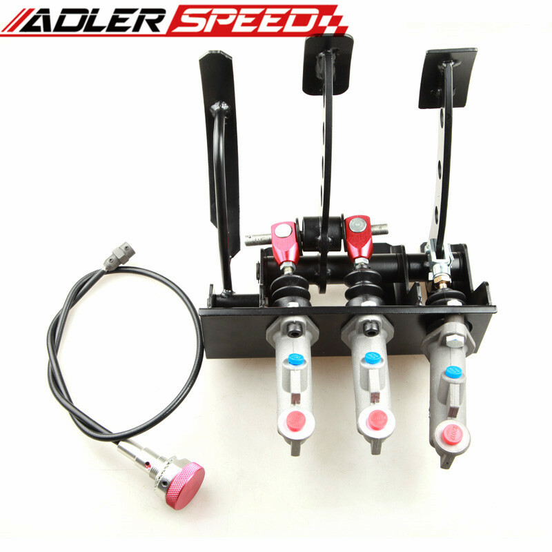 ADLERSPEED High Quality Racing Hydraulic Clutch Brake Bias Pedal Box Assembly
