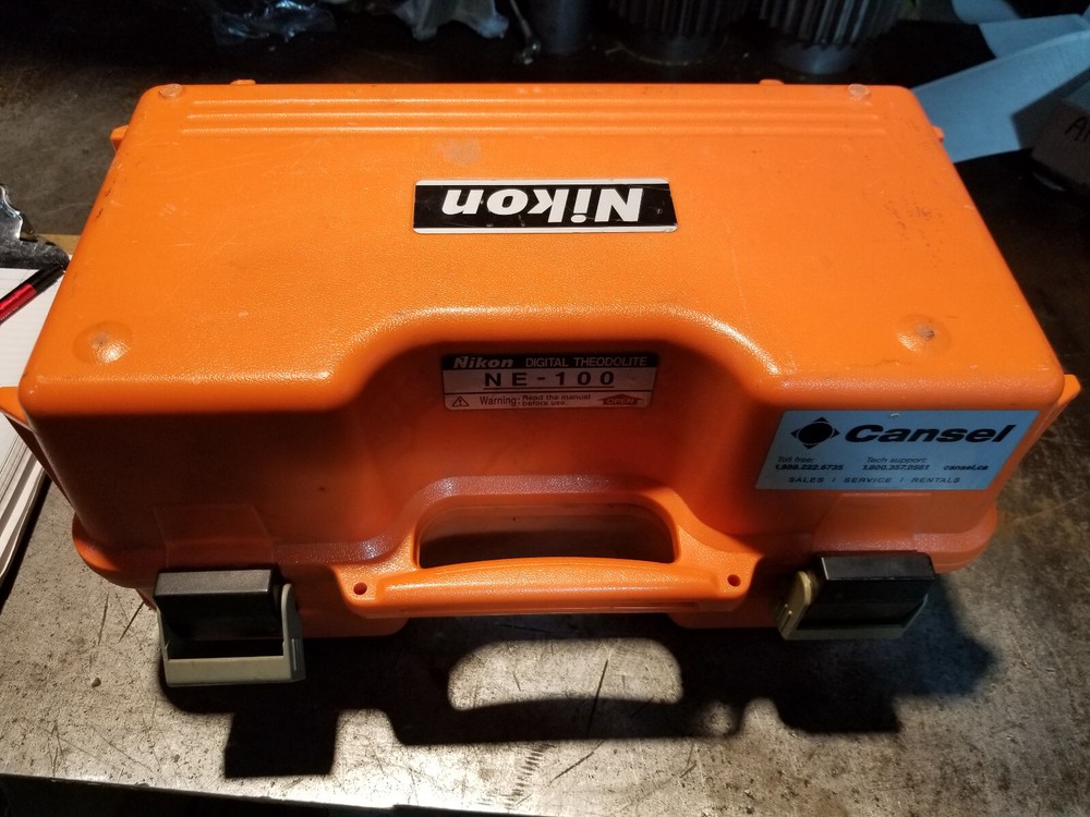 Nikon NE-100 Digital Theodolite w/case