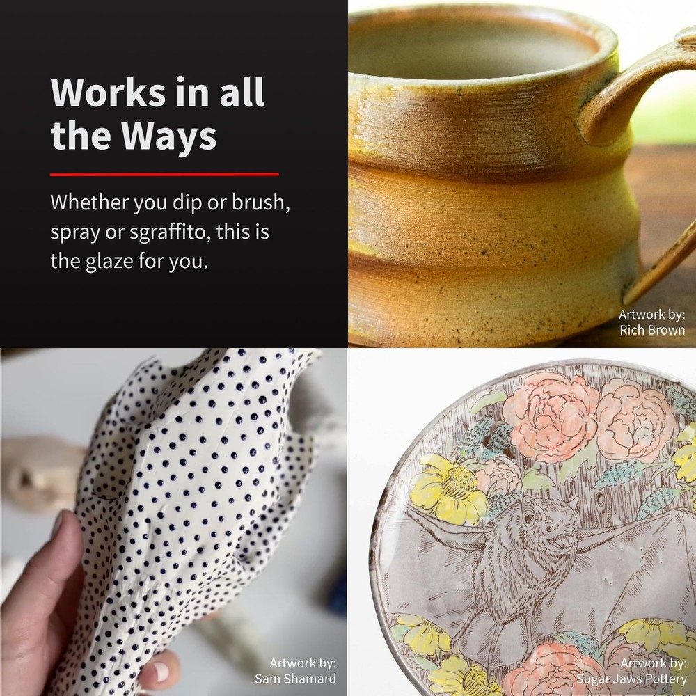 001050 Underglaze, White, 16OZ