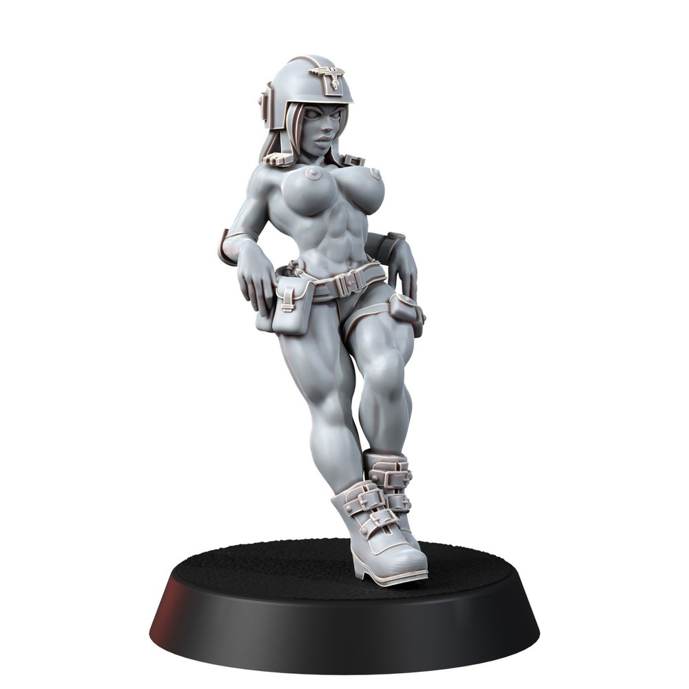 IMPERIAL ARTILLERY CREW PIN-UP (3U)