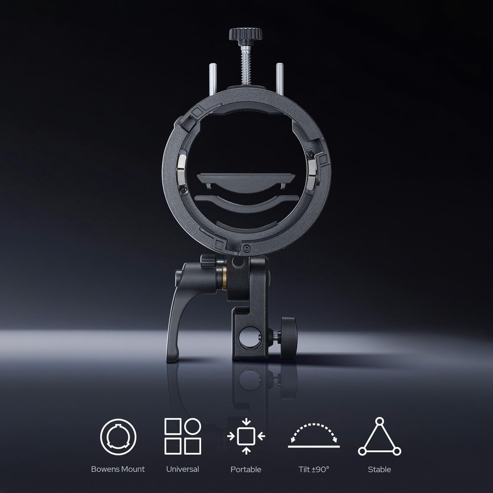 S3 Speedlite Bracket, 𝐆𝐨𝐝𝐨𝐱 𝐒𝟐 𝐔𝐩𝐠𝐫𝐚𝐝𝐞, Adjustment Angle±90°,Um...