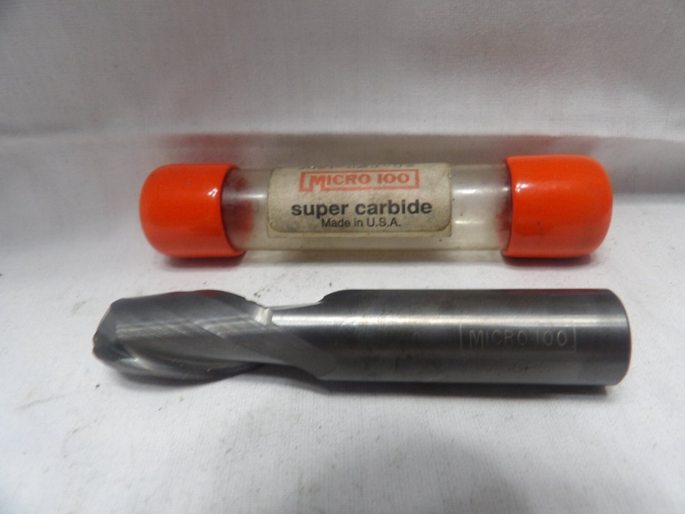 Micro 100 5/8" Solid Carbide End Mill BEM-625-02