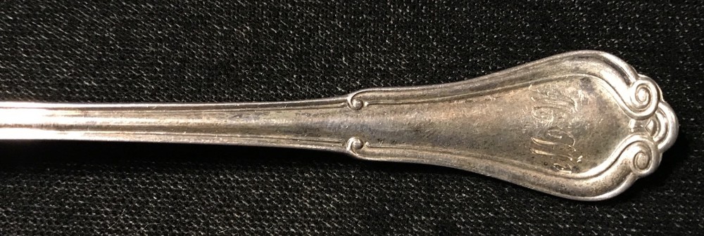 Sterling Silver Flatware - Gorham Villa Norfolk Cucumber Server Mono