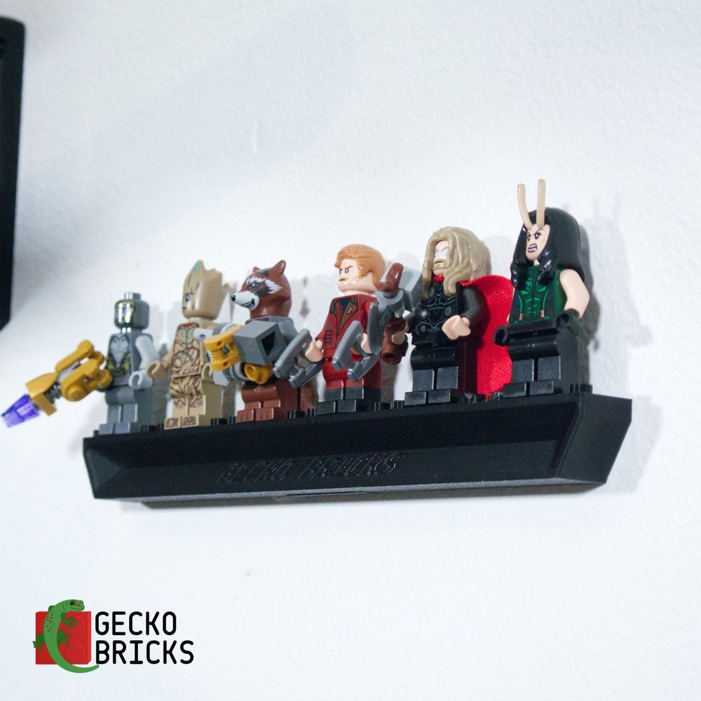 Wall mount display for Lego 76193 Guardians Ship
