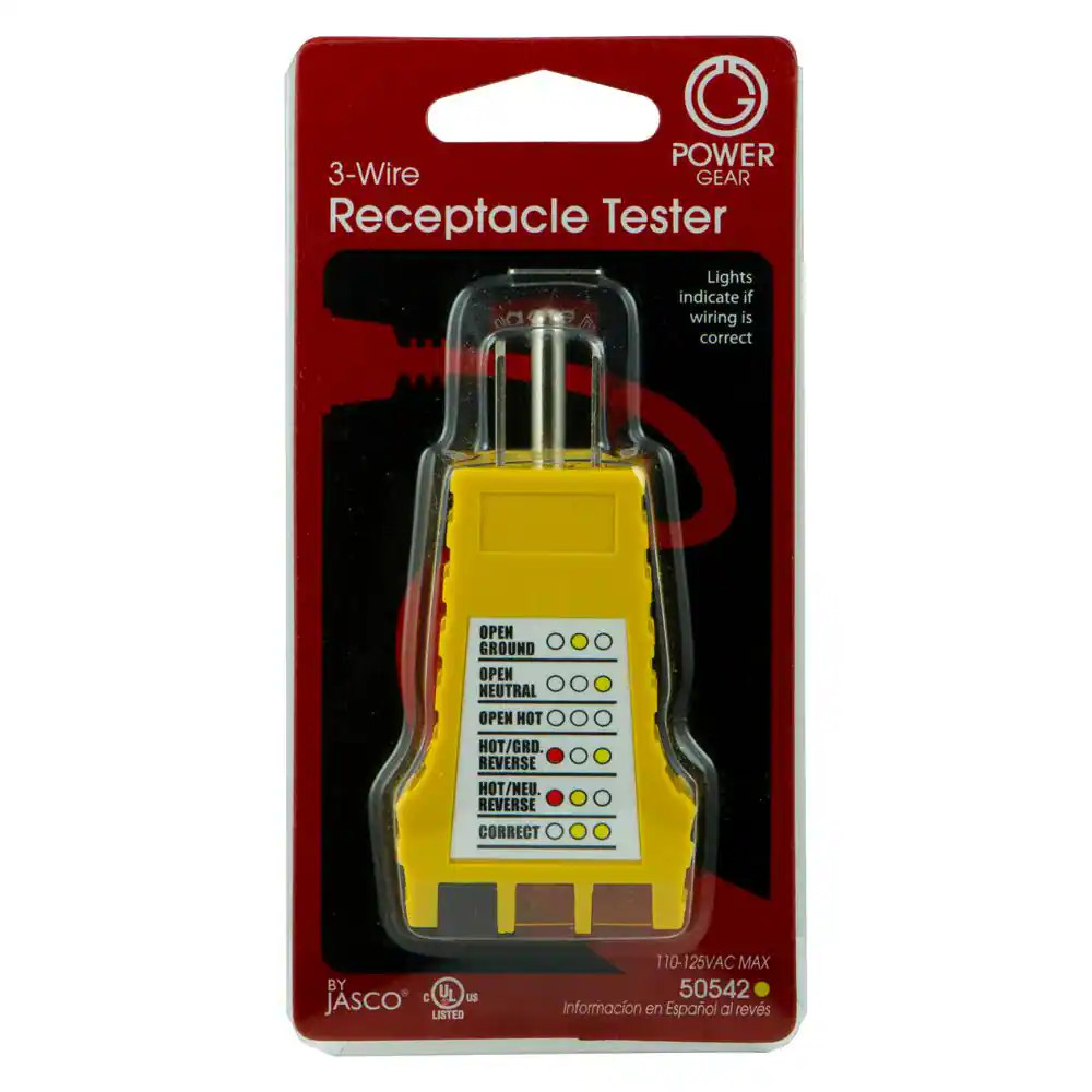 3-Wire Receptacle Tester