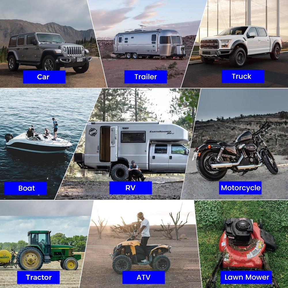 30W 24V Solar Battery Maintainer with MPPT Charge Controller Adjustable Bracket