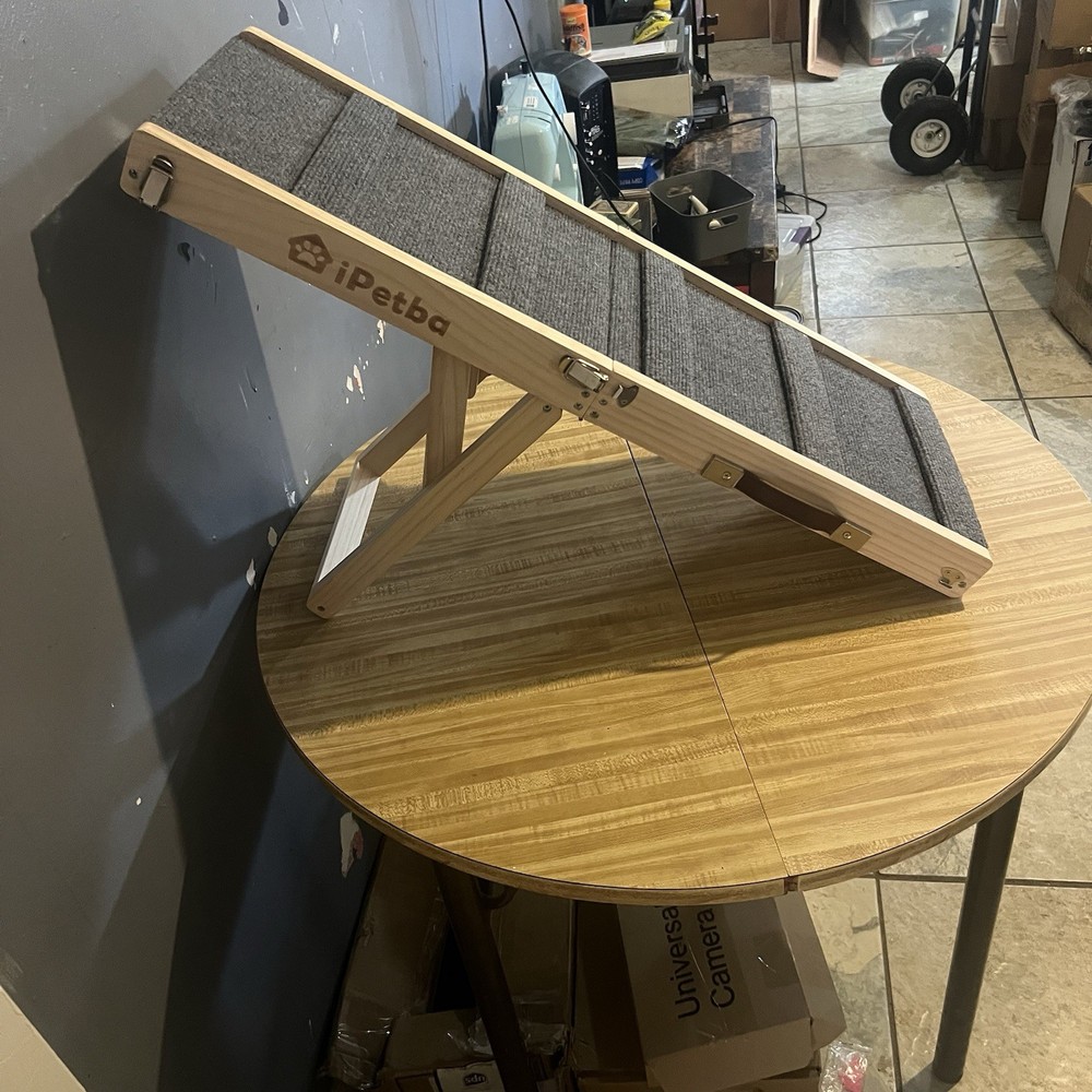 iPetba Dog Ramp for Bed, Couch, Foldable