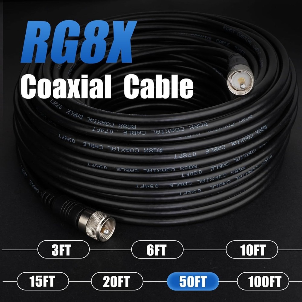 High Quality RG8X Cable for Antenna Analyzer
