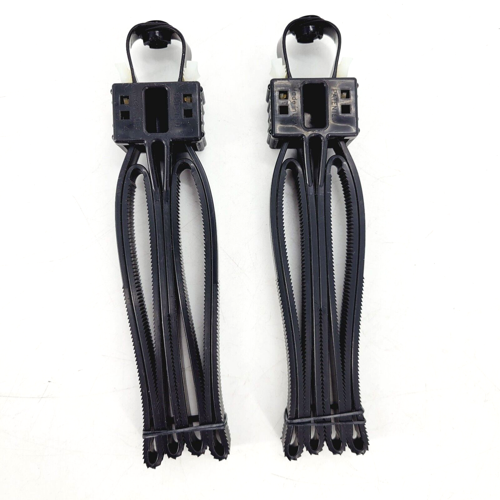 2 x Mil-Spec Cobra Cuffs Prisoner Restraints & Manodnock Safety Cutter Black