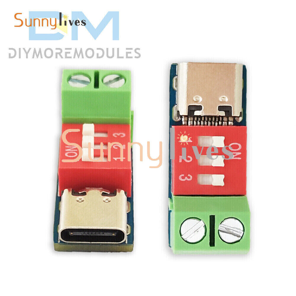 USB Type-C PD Trigger Board Module PD/QC Decoy Board Fast Charge Test Board
