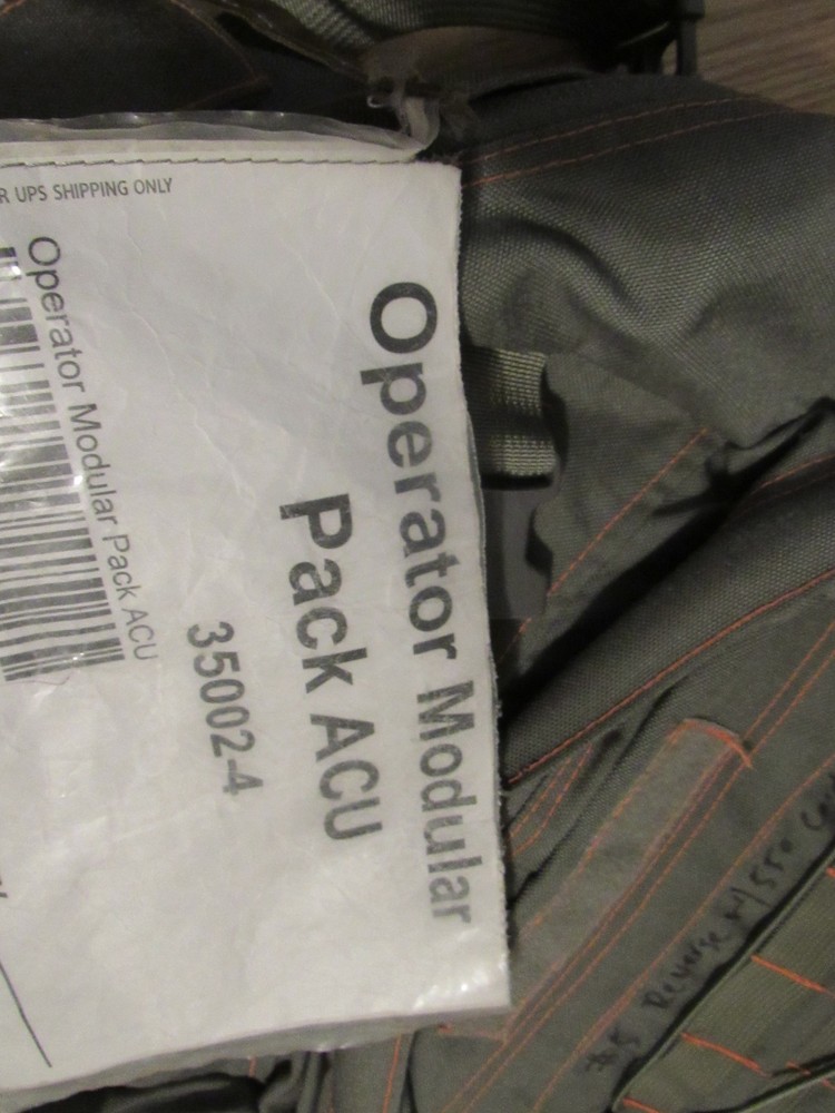 Tactical tailor Operator Pack Modular ACU