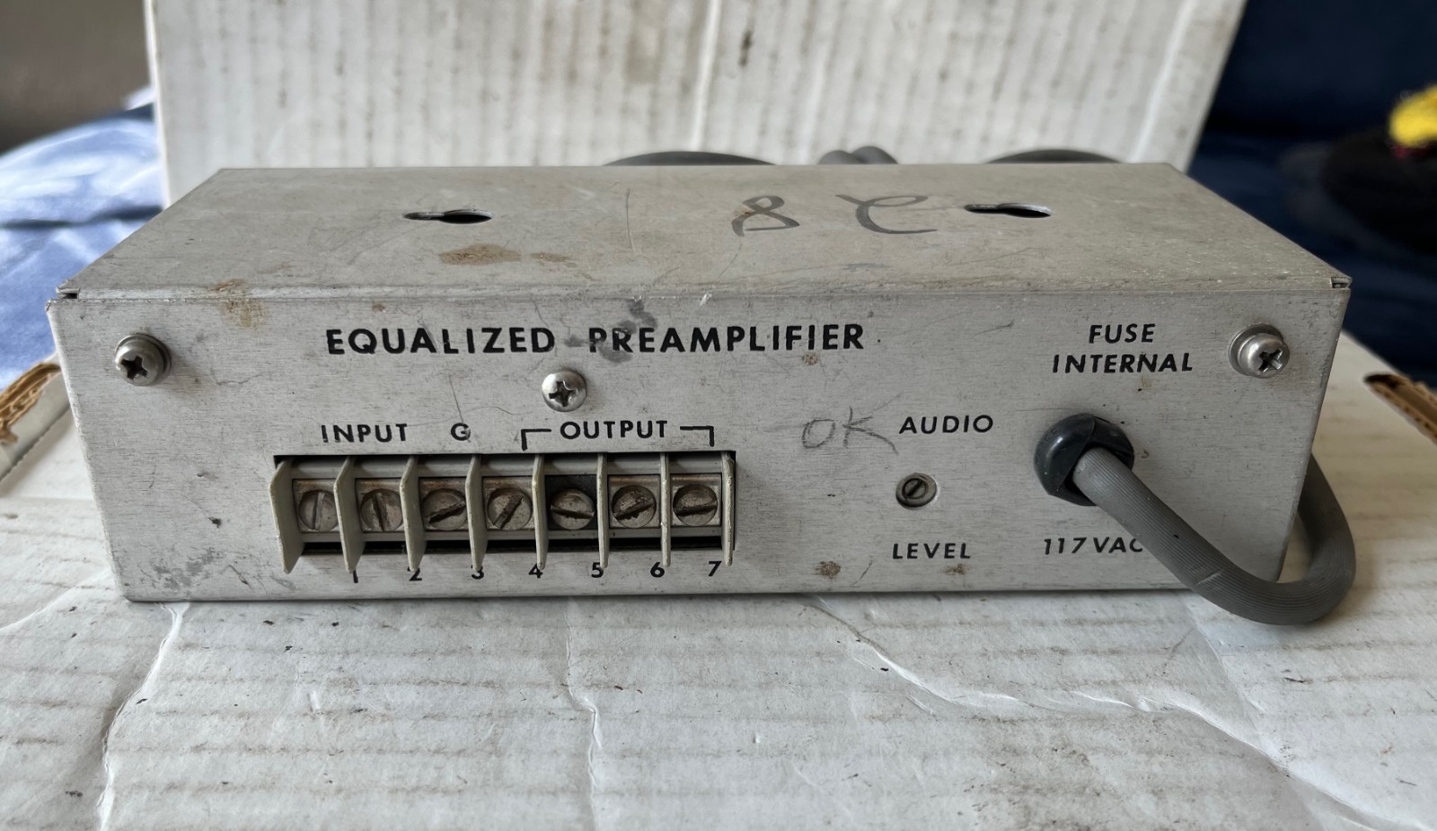 Gates Pre Amp Vintage Equalized Preamplifier (Part #994-6690-001)