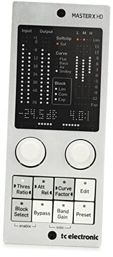 MASTER X HD-DT Multiband Dynamics Processor Plug-in with Dedicated Hardware