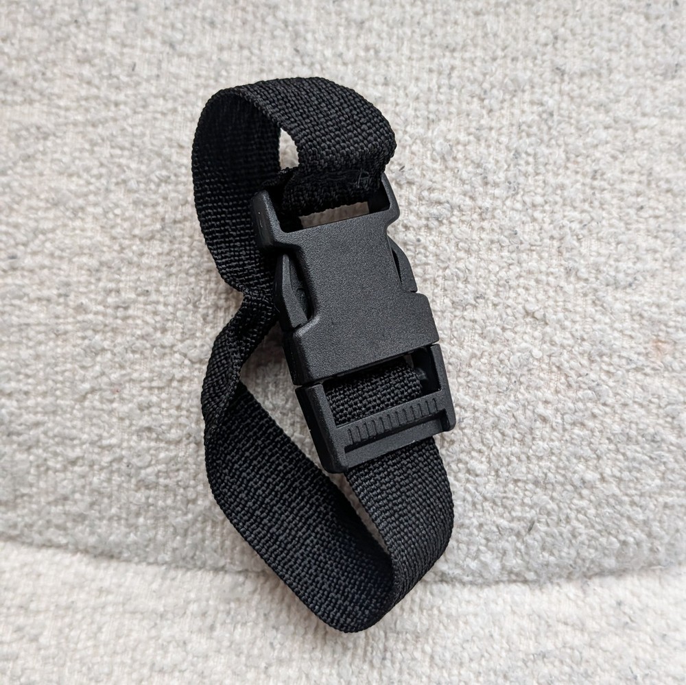 12" Adjustable Nylon Utility Strap with Buckle
