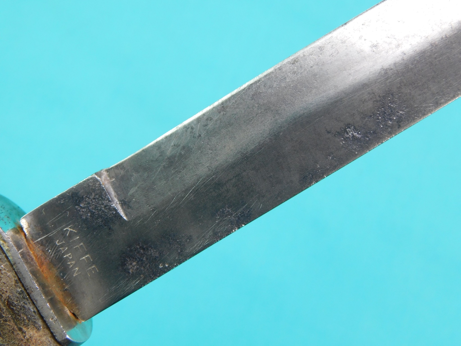 Vintage WW2 Japan Made Fighting Knife w/ Sheath