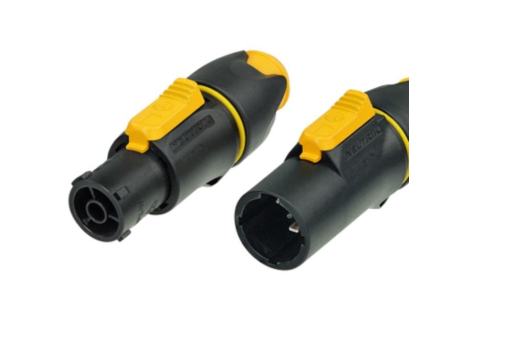 PowerCON TRUE1 Extension Cable, 1 ft