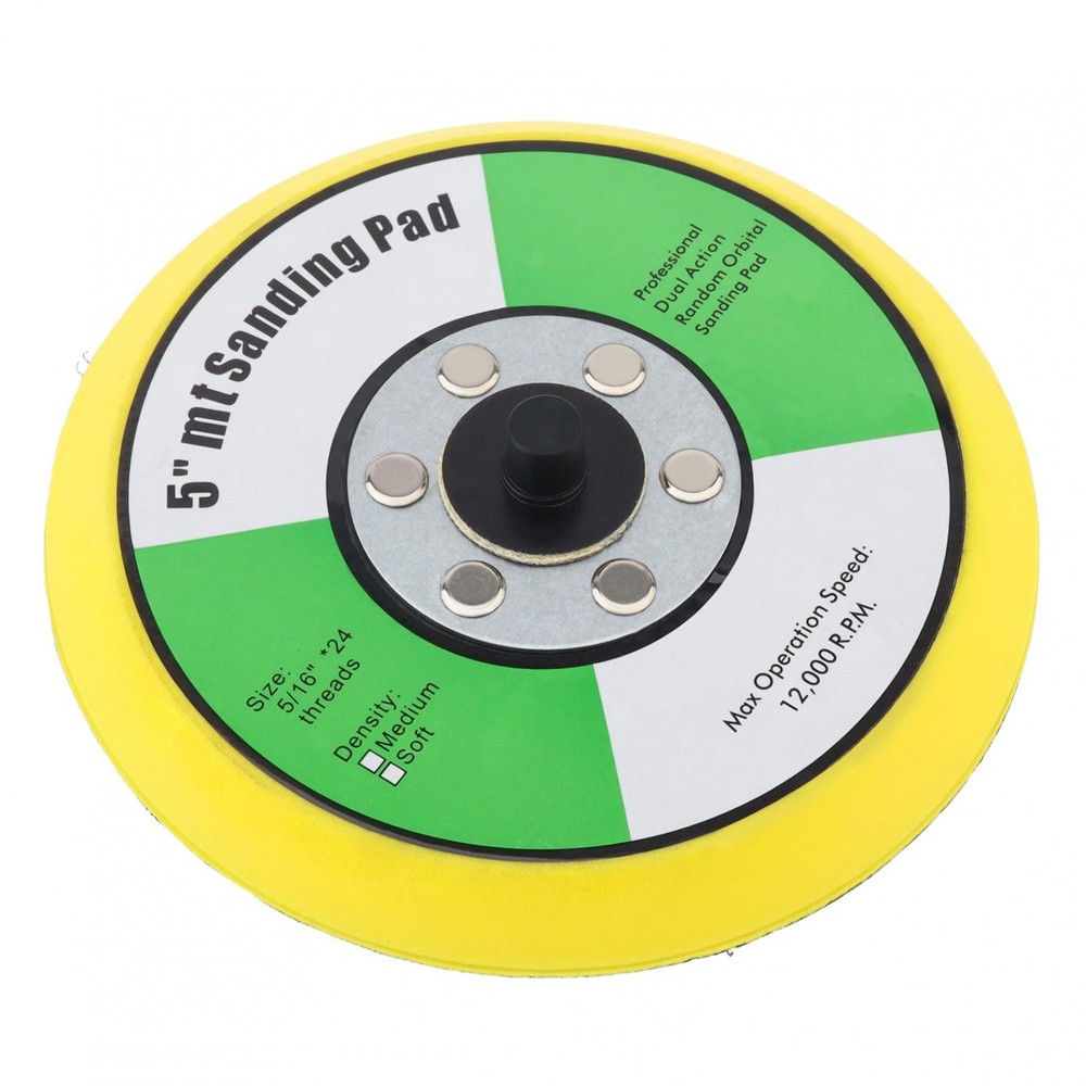 Professional 5 Inch Hook Loop Backing Pad For Sanding Sander Disc Angle Grinder