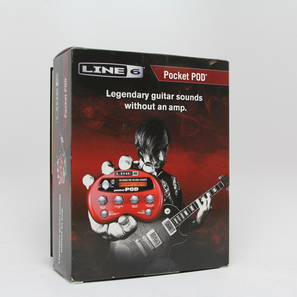 Line 6 Pocket POD Guitar Multi Effects Processor (Open Box)