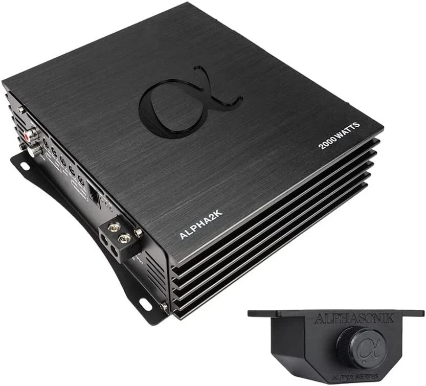 ALPHASONIK ALPHA 2K ALPHA SERIES CLASS D MONOBLOCK 2000W FULL RANGE AMPLIFIER