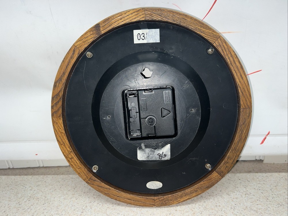 Corvette Round Wall Clock 9 ¼" Works