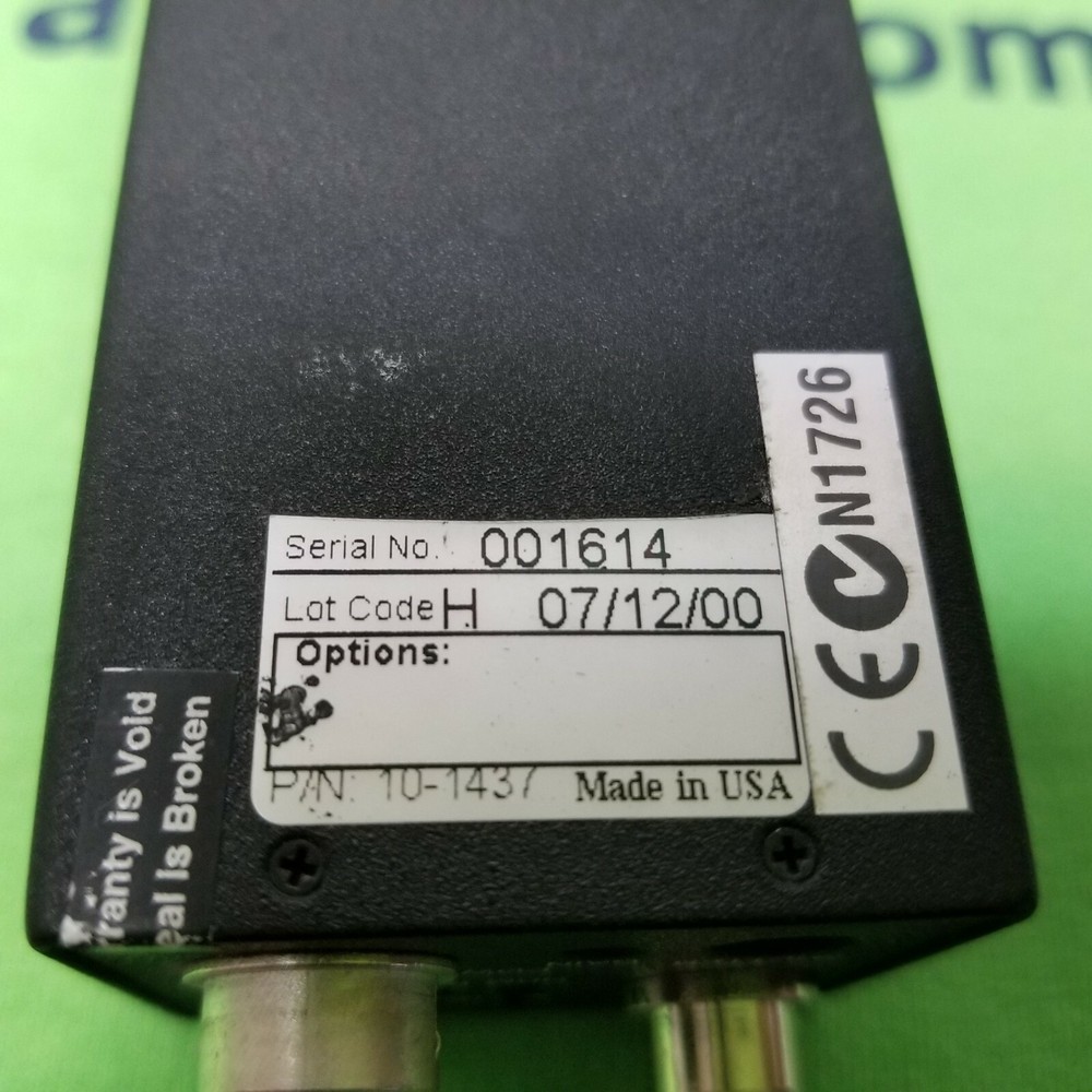 PROGRESSIVE SCAN CAMERA MODEL 10-1437