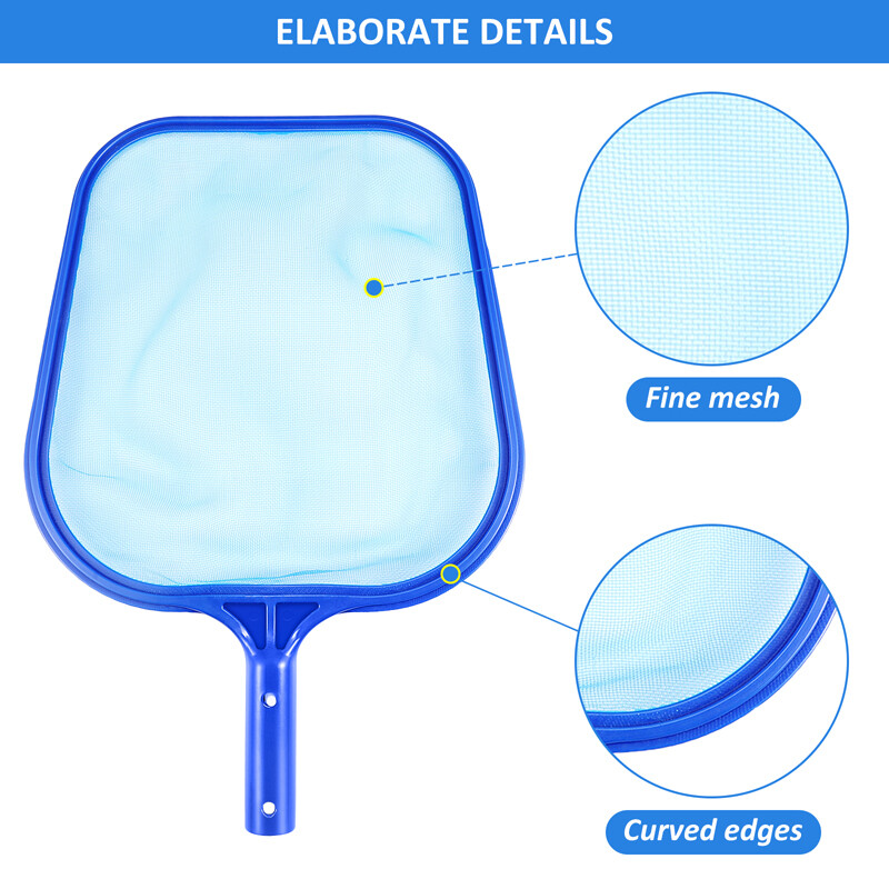 Swimming Pool Net Fine Mesh Skipping Rake Debris Leaf Trap Net pickup Cleaner