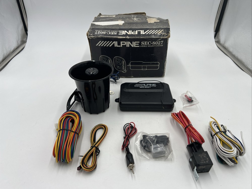 Genuine Replacement Parts for Alpine Mobile Security System SEC-8027