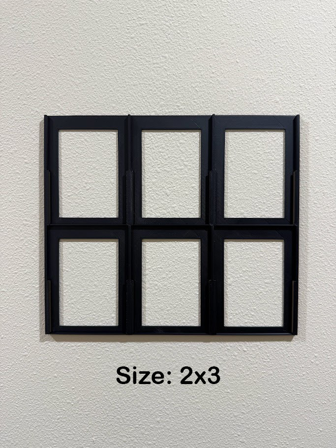 Toploader Wall Display for TCG Cards Modular (Cards Not Included)