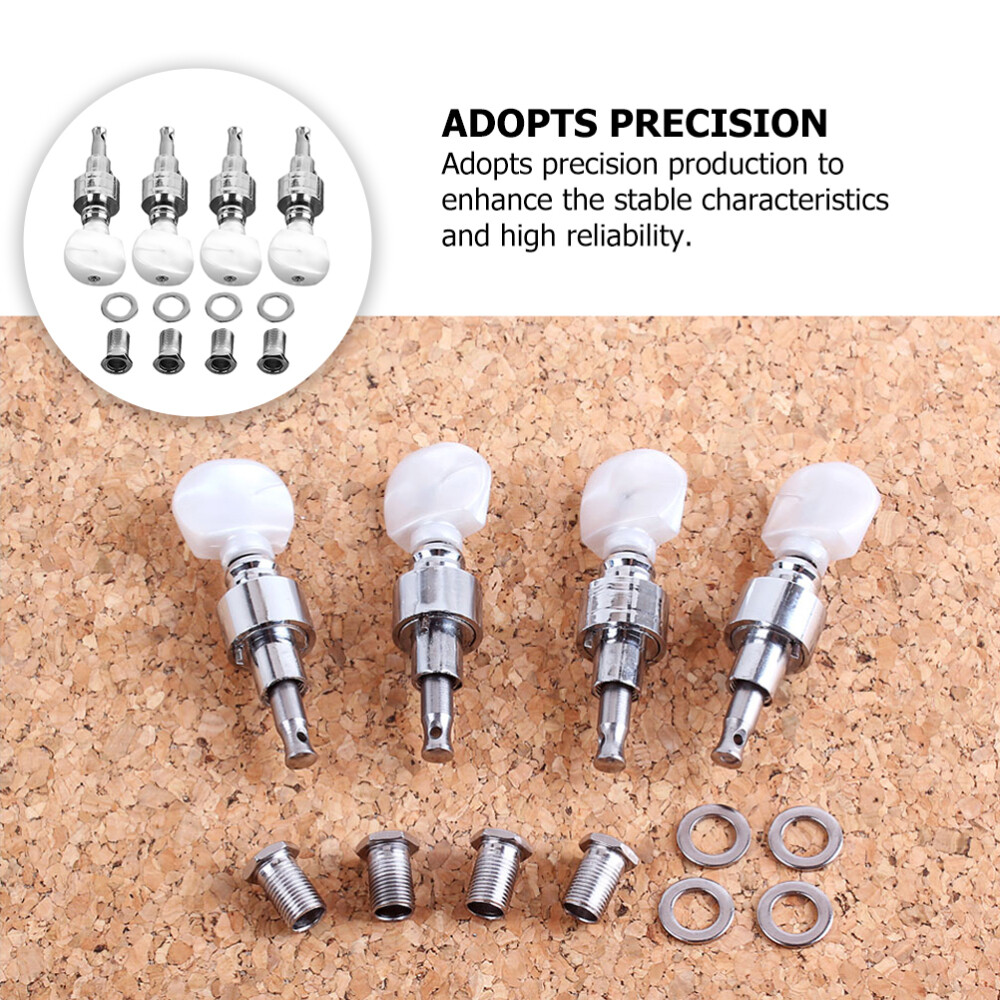 4 Pcs Banjo Tuning Machines Planetary Tuners Accessories String