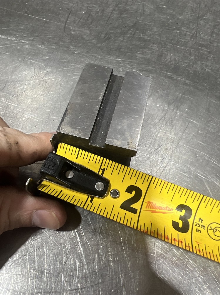 MACHINIST V-BLOCK & Clamp. Used Surplus