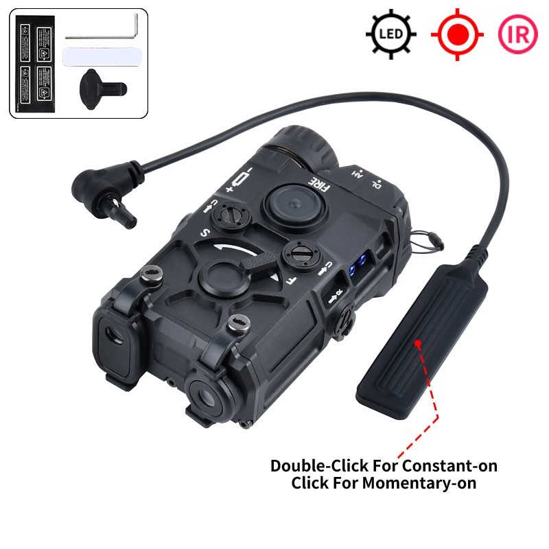 Tactical Metal OGL Laser CNC Original Marking Red Green IR Laser LED Strobe Lamp