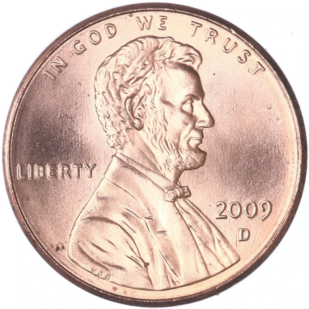 2009 D Lincoln Formative Years Cent Brilliant Uncirculated from Mint Set