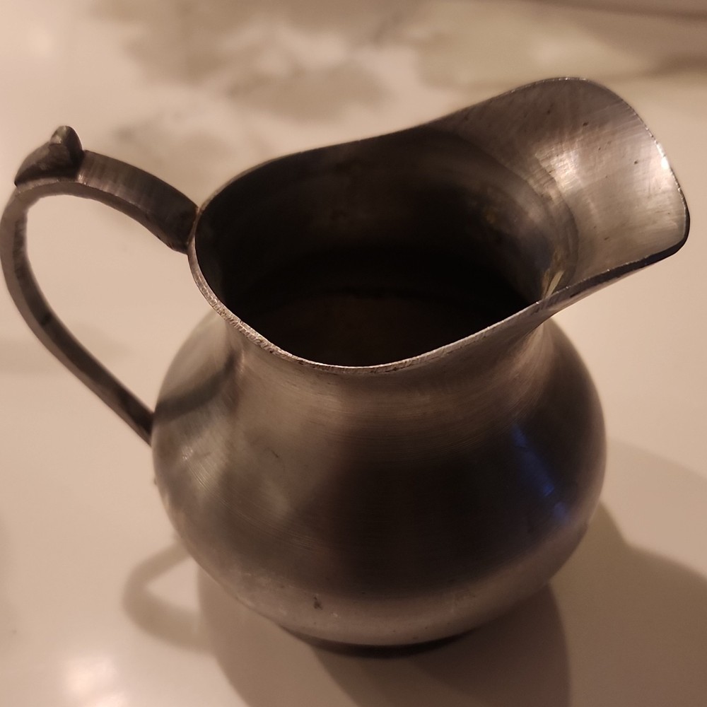 Reiffel & Husted Co., Milton Silver Co. Silverplate Teapots & Creamer Set