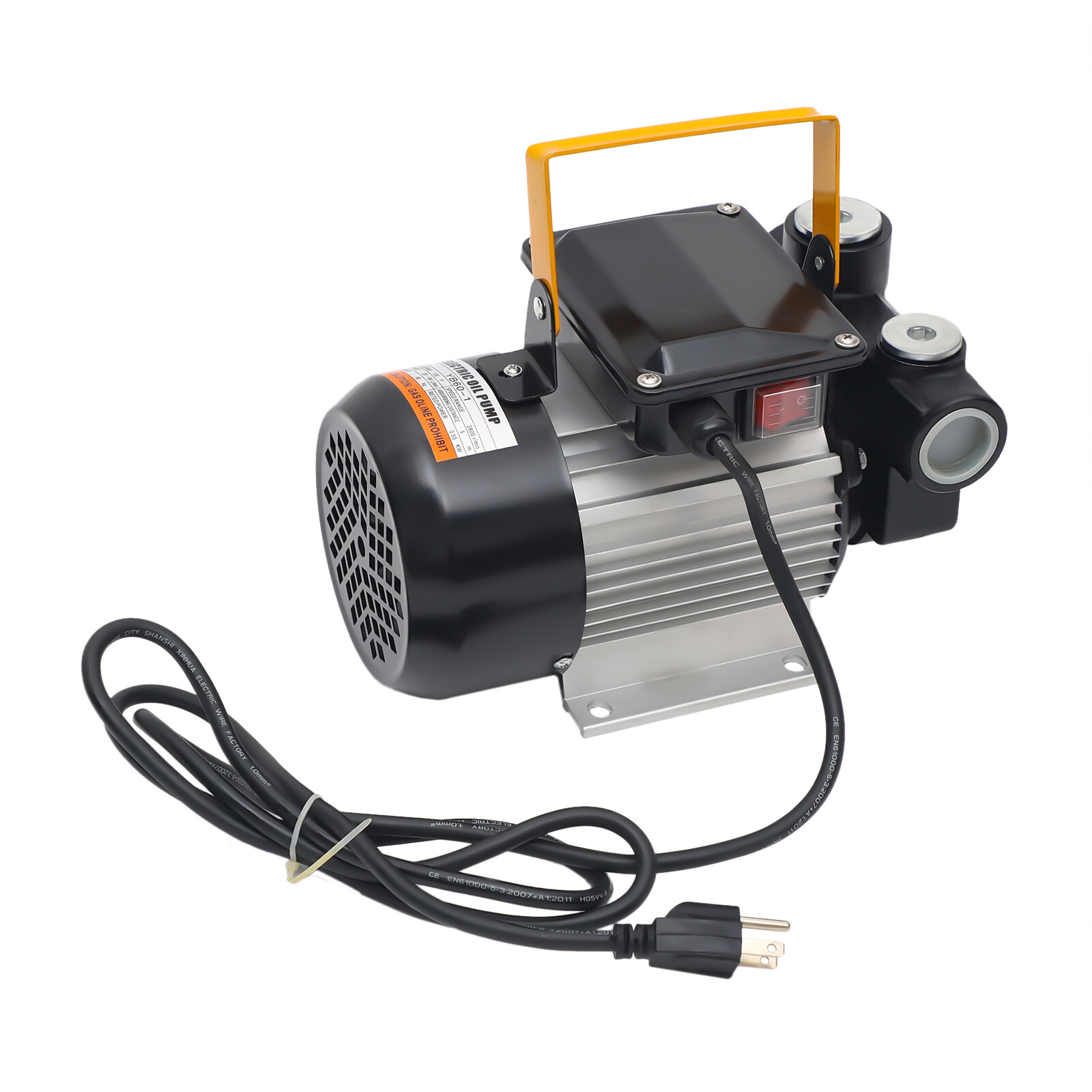 60L/Min 16GPM Electric Oil Fuel Transfer Pump Self-priming Biodiesel Pump 550W