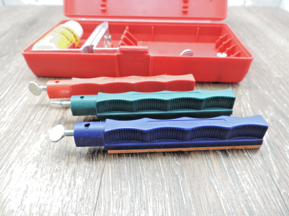 Lansky LS Sharpener Red Box 3 Stones