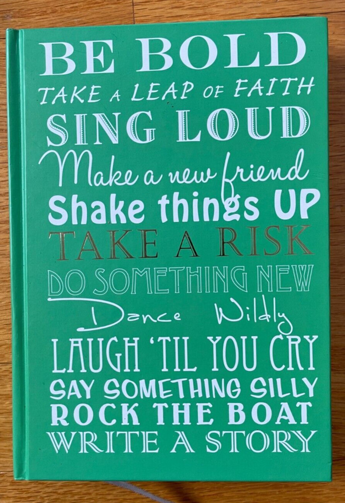 BE BOLD Journal notebook