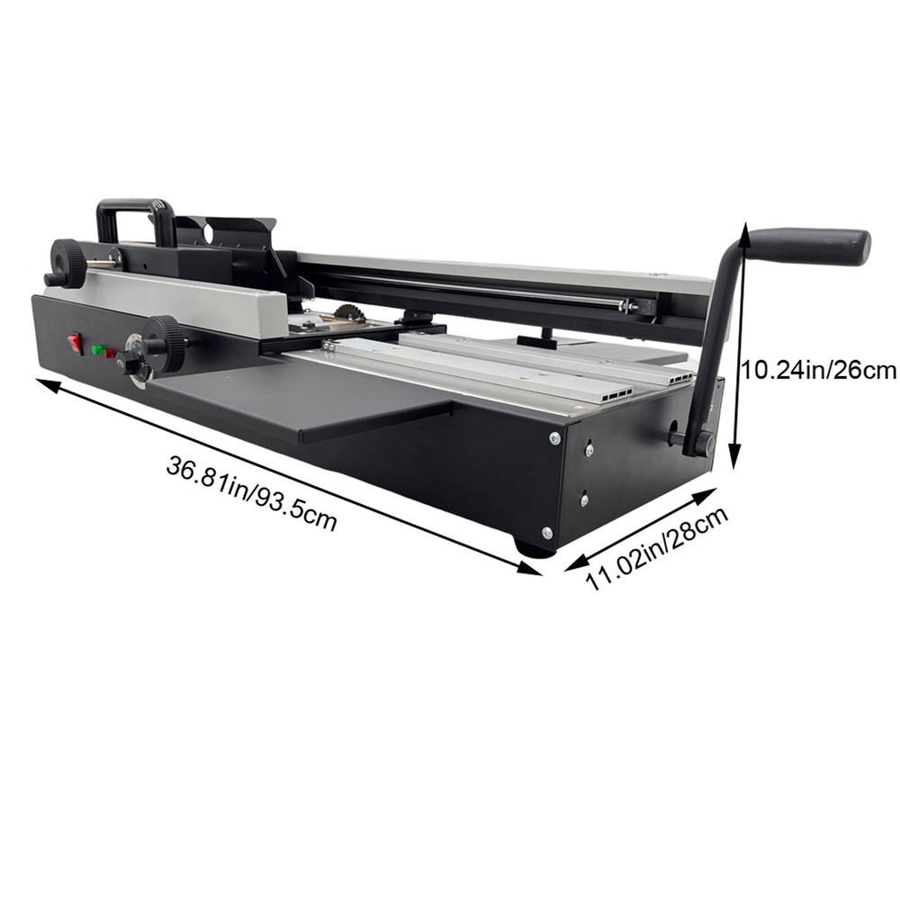 Manual Hot Thermal Glue Binder Wireless Binding Machine Office Binding Equipment