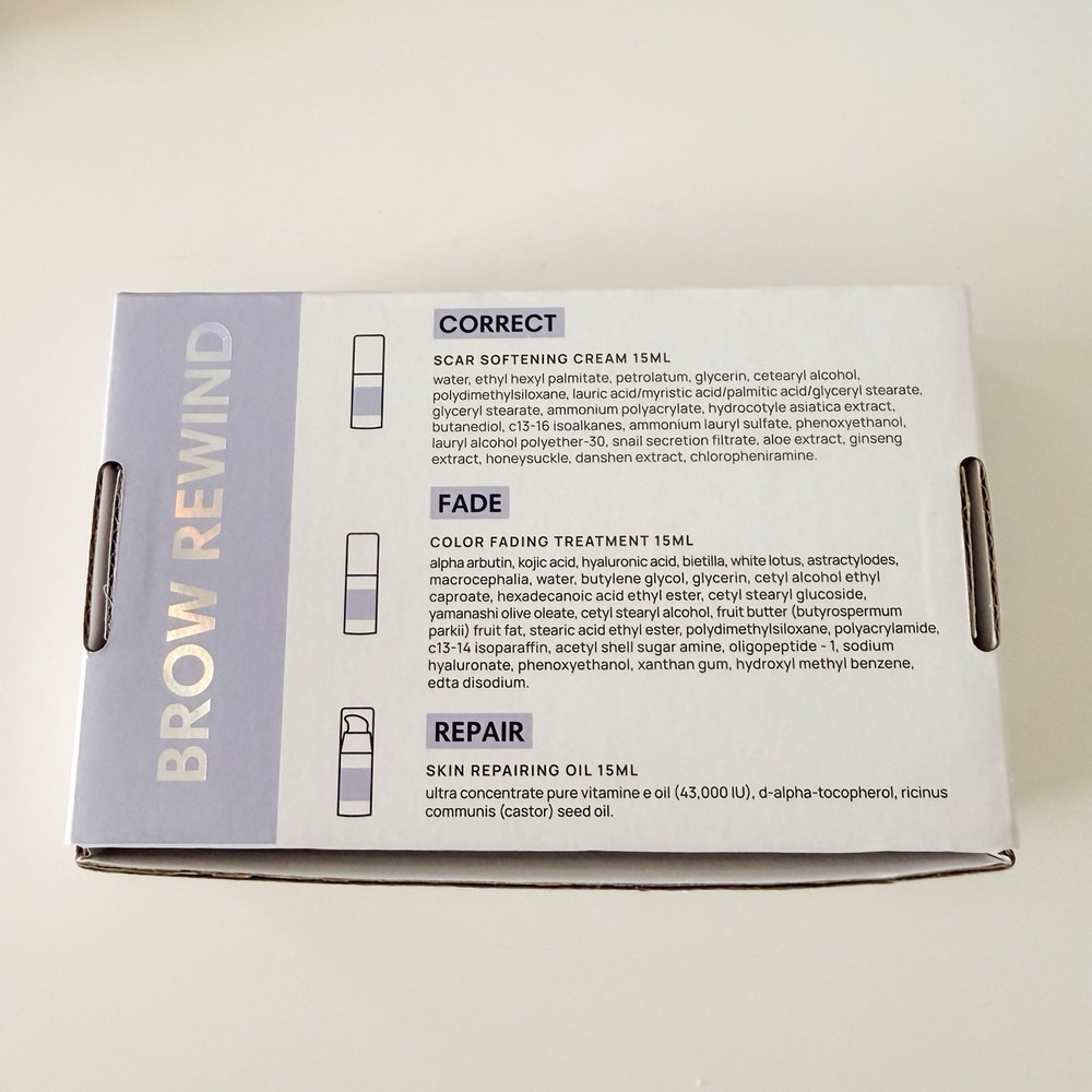 BeautyNomix BROW REWIND Microblading Removal System