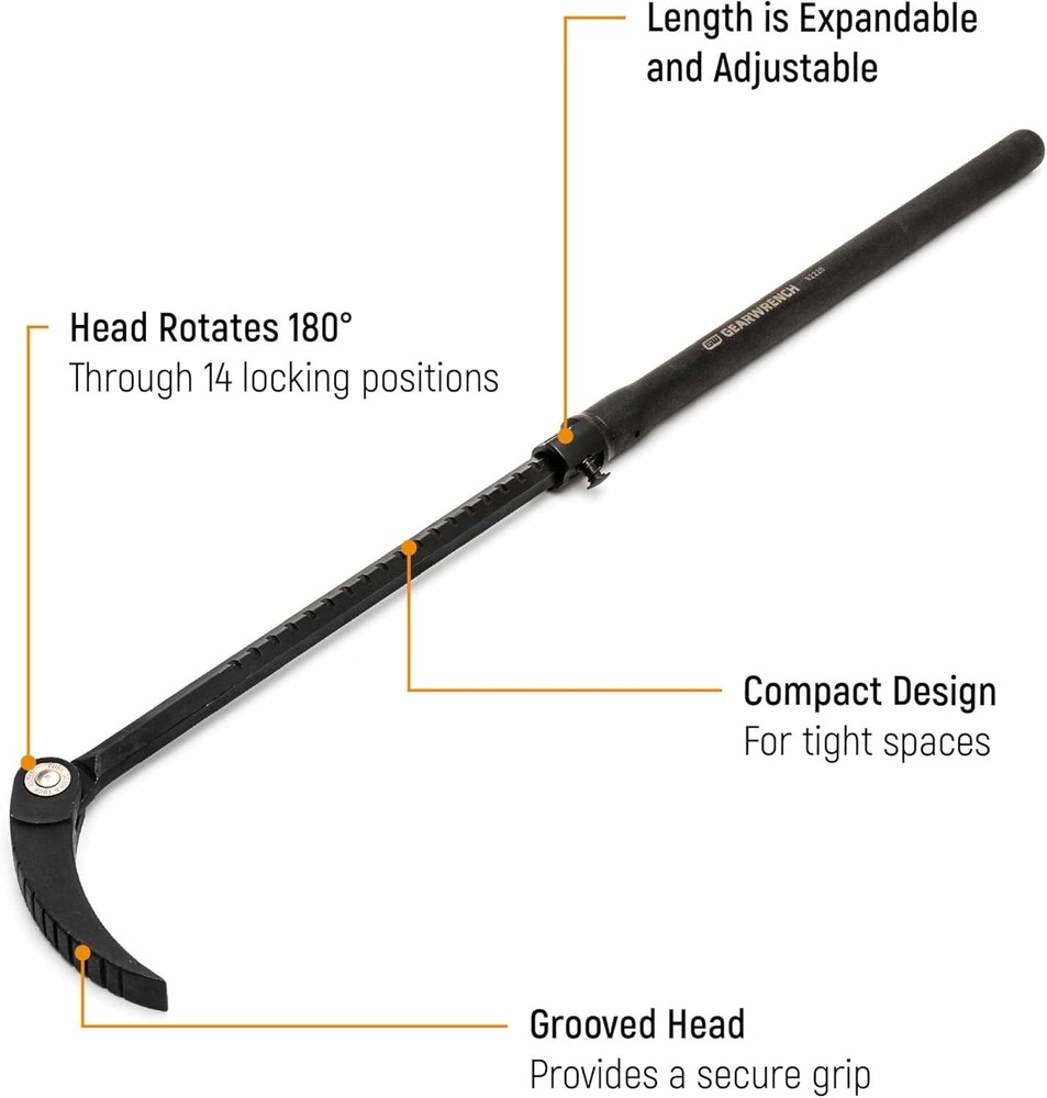 Adjustable Ratcheting Pry Bar - Non Sparking