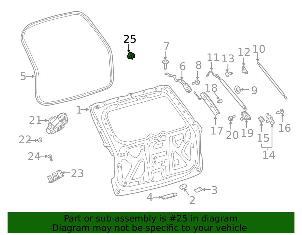 Genuine Ford Camera LB5Z-19G490-E
