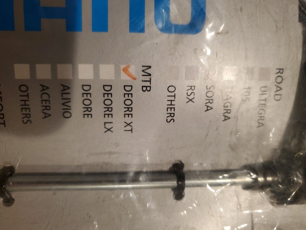 Shimano 173mm XT Quick Release Rear