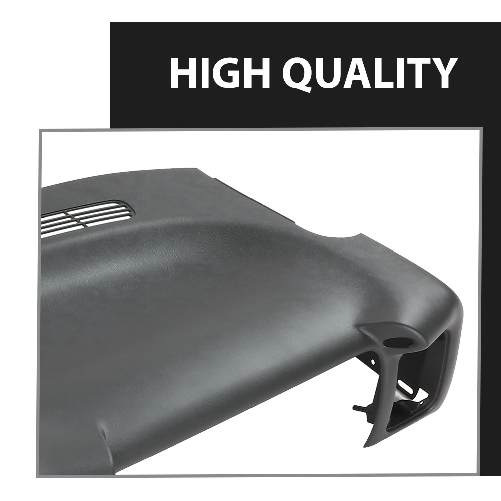 Fits 1999-2006 Chevy Silverado Sierra Molded Dash Cover Cap Board Overlay Gray