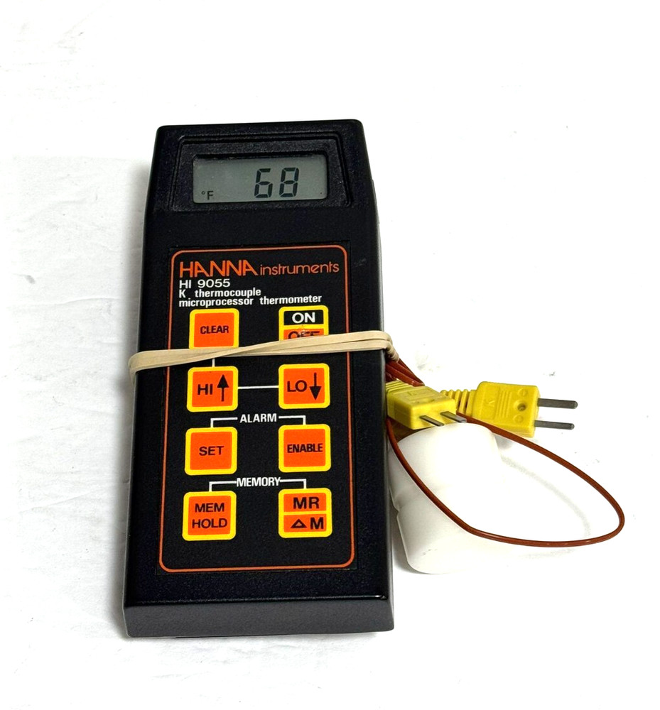 HANNA INSTRUMENTS HI 9055 Thermocouple Microprocessor Thermometer