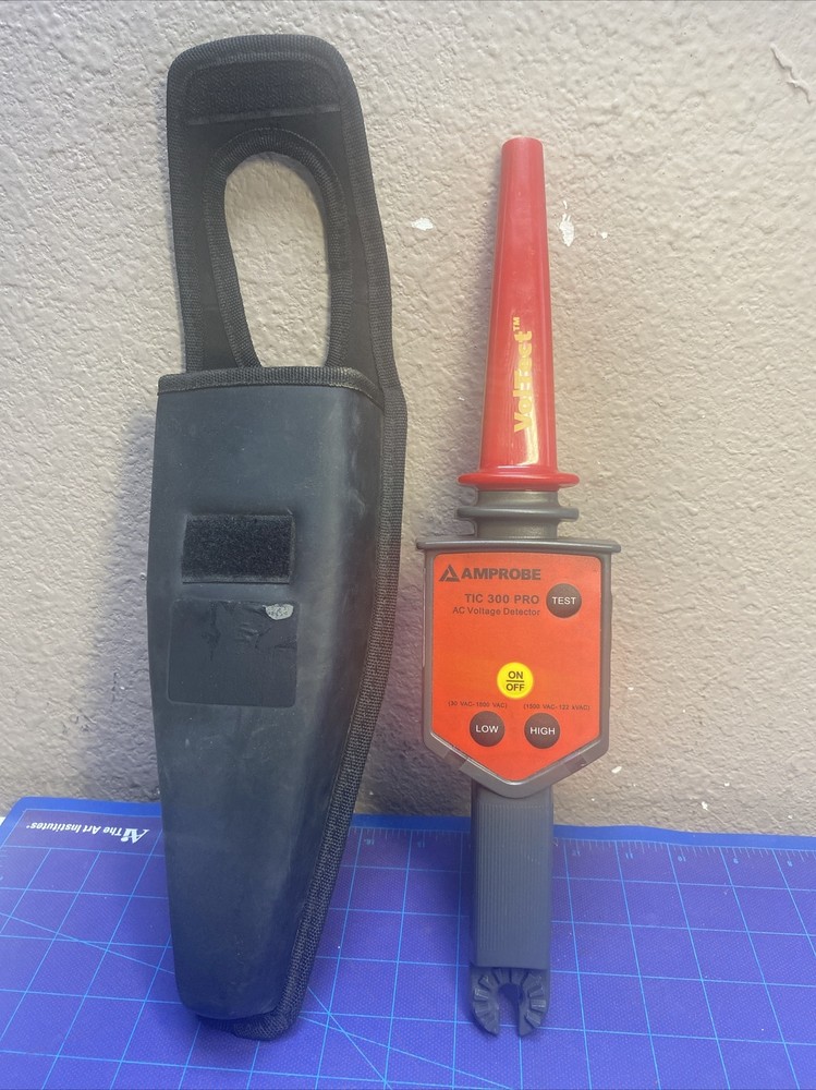 AMPROBE TIC 300 PRO PERMISSIBLE AC VOLTAGE DETECTOR VolTect™ 30 VAC - 122 kVAC