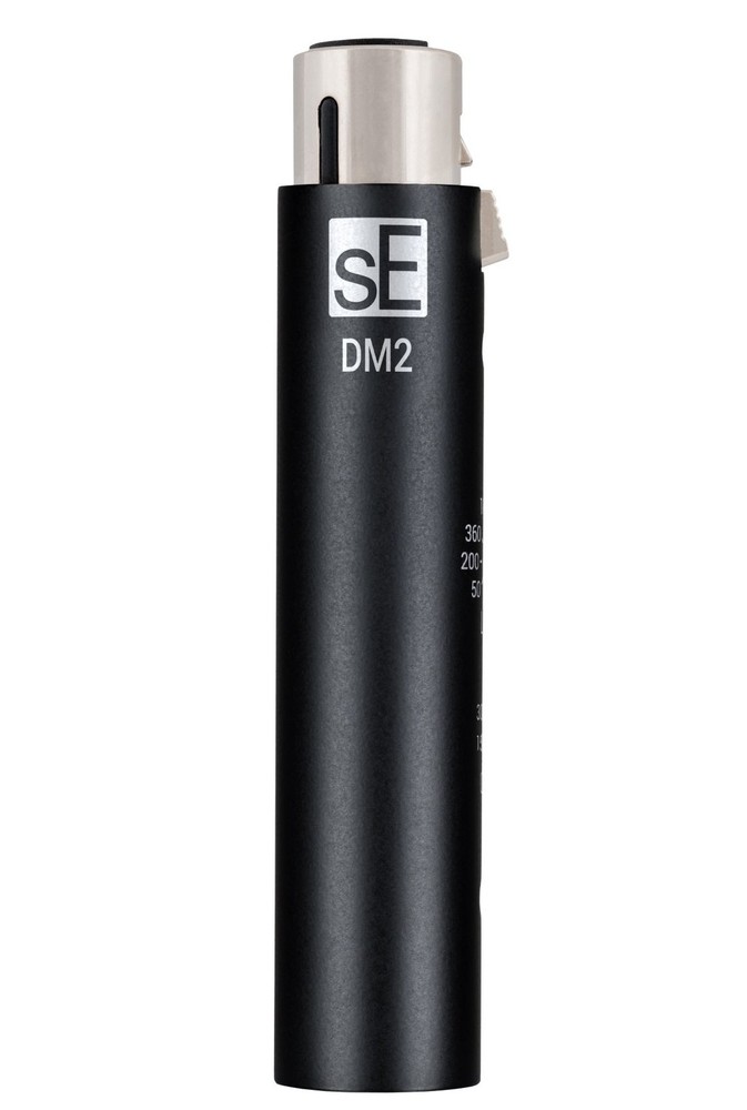Se Electronics DM2 TNT Black Microphone Preamp For Dynamic+Passive Ribbon Mics