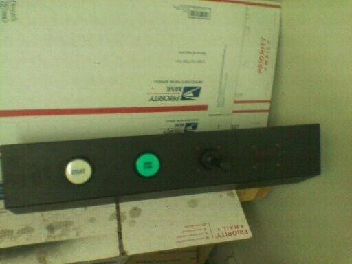 Metal arcade crane control panel #2