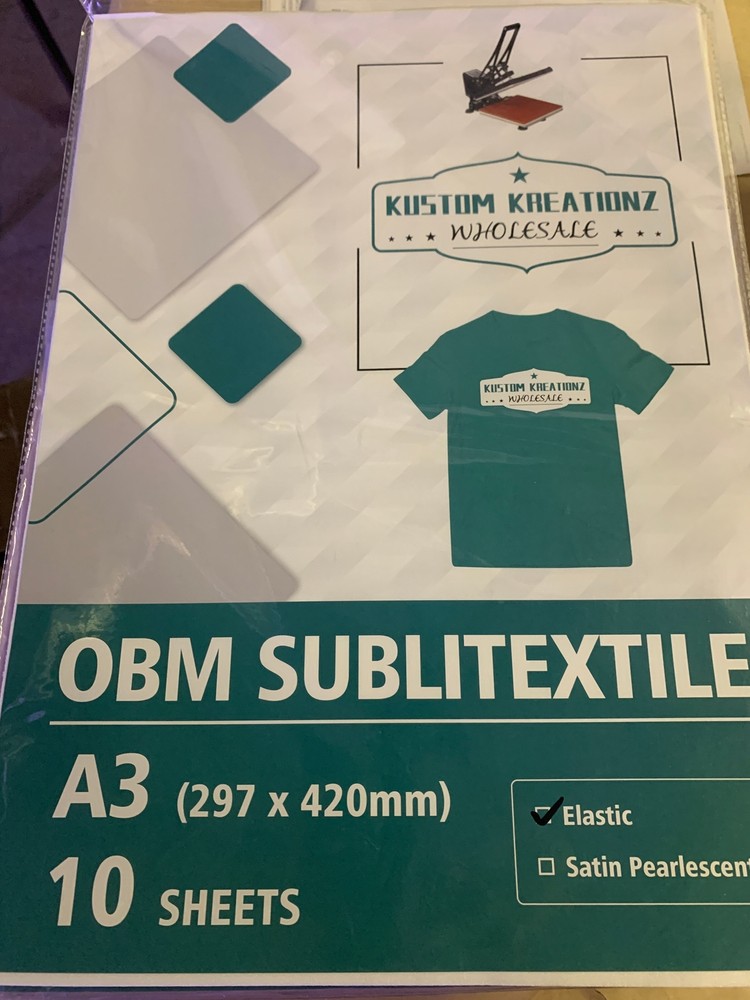 Kustom Kreationz Elastic Easy subli textile