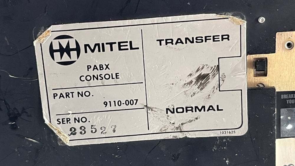 Mitel LCD Console 9110-107