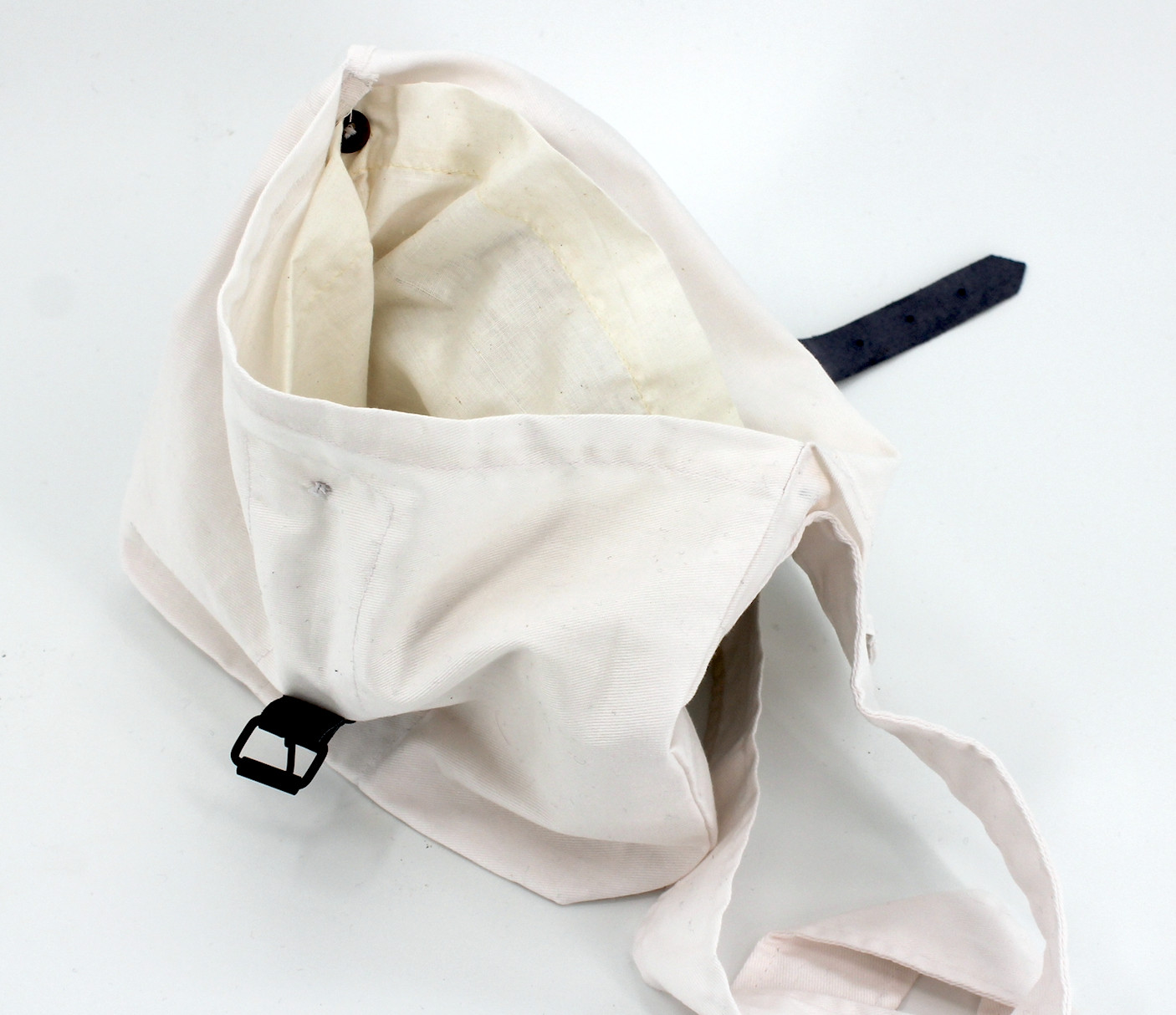 Civil War Haversack - White Cotton