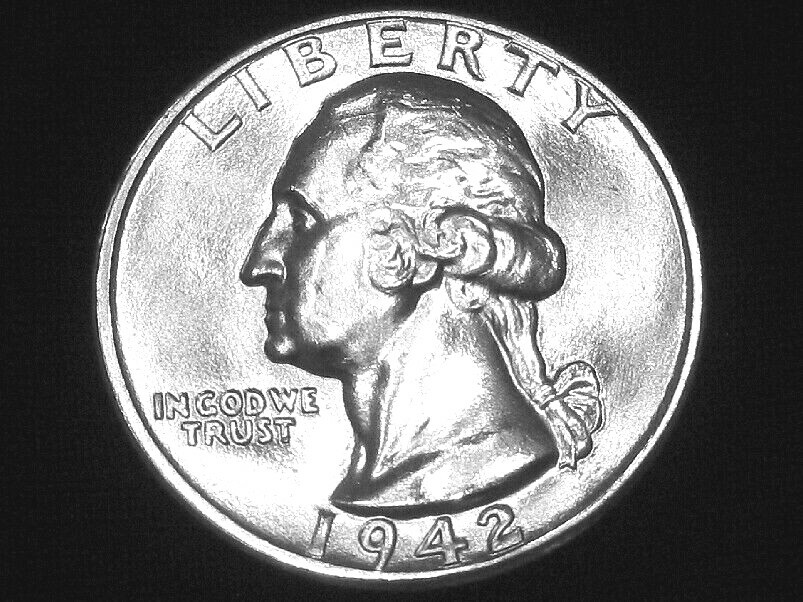 1942 Washington Quarter --- Gem Uncirculated